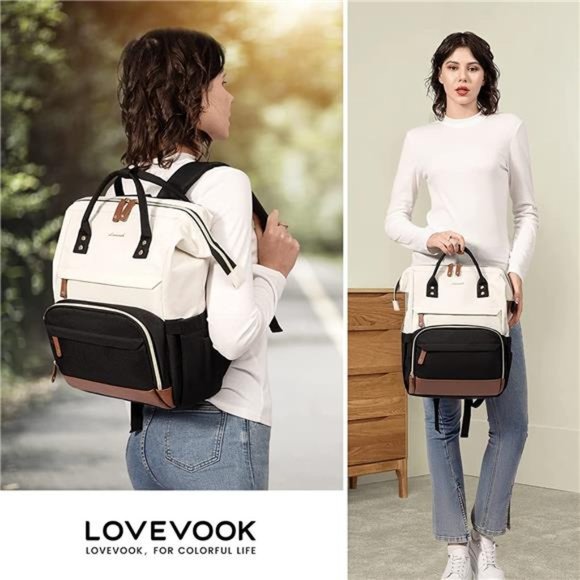 Laptop Backpack, 15.6 Inch Business Backpack with USB Port, Large Capacity main image 6